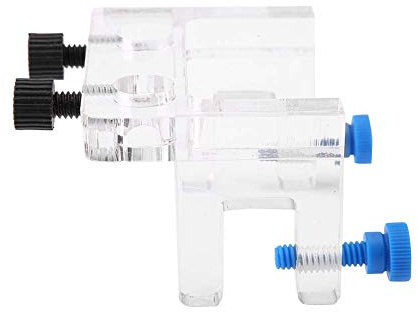 Pssopp Aquarium Schlauchhalter Acryl Wasserschlauch Feste Klemme Aquarium Zubehör für Fisch Tank