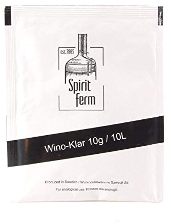 AlcoFermBrew Bentonite in Polvere per Chiarificante per Vino 10g / 10L