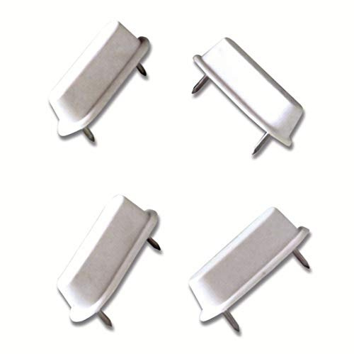 Paracolpi Per SedilE Wc 2 Chiodi Altezza 12 mm 4 Pezzi Idrobric