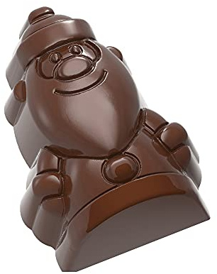 CW1737 Chocolate World Professional Polycarbonate Christmas Santa Claus Mould Chocolatier Genuine