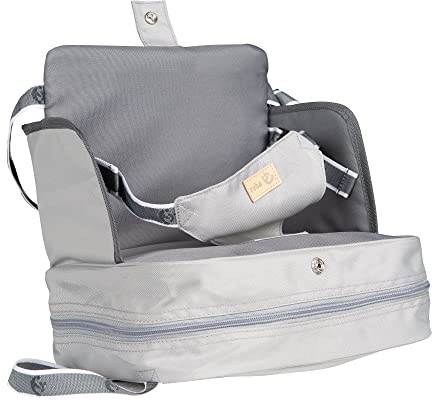 roba Alzador de Viaje para Bebé - Little Stars - Asiento Elevador - de 6 a 36 Meses - Cojín Inflable - para Uso en Casa y Viajes - Adecuado para Todas las Sillas
