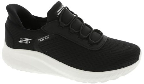 Skechers Damen Color BOBS Squad Chaos, Black Mesh Trim, 40 EU