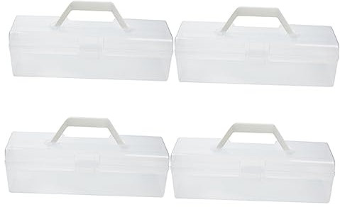 PRETYZOOM 4 Stücke Boxen tragbare Aufbewahrungsbox Plastikschale Behälter für küche aufbewahrungsbox aufbewahrungsboxen für die küche Utensilien Zubehör Hausversorgung Nudel