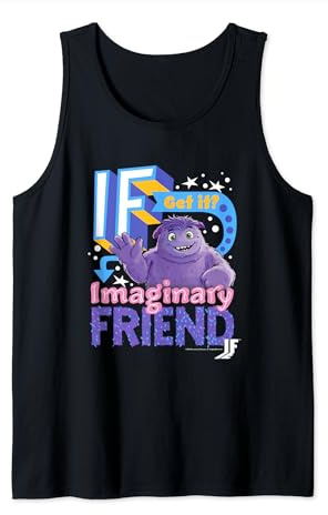IF Movie Imaginary Friend Get It Jumble Collage Bright Logo Débardeur