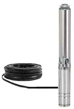 Pompa Sommersa per Pozzi Calpeda 4SDP4/9, 1 HP, 100 L/min, 6 bar, 230/400 V, Acciaio Inossidabile (V400+CAVO 20MT)