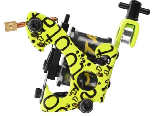 BCOATH Máquina De Bobina Para Tatuajes De Hierro Electrochapado Dispositivo Portátil Para Tatuar Herramienta Práctica Y Duradera Para Efectos Tatuajes