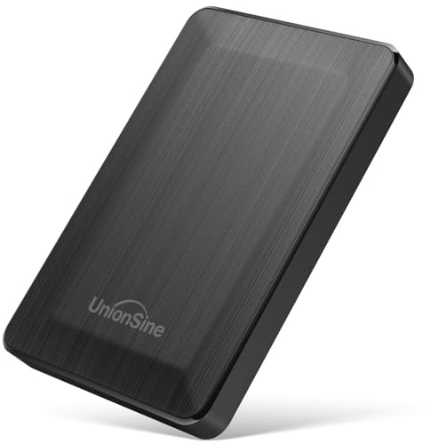 UnionSine Hard Disk Esterno 2,5 1TB USB 3.2Gen2 Type-C HDD Storage per PC, Mac, Desktop, Laptop, MacBook,TV-HD3513
