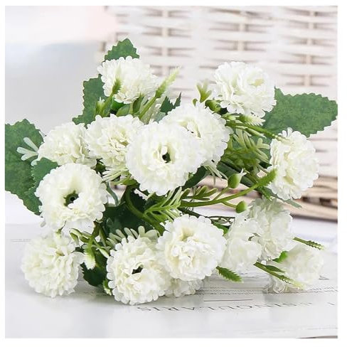 Hortensias Artificiales Ramo de lilas artificiales for boda, flores falsas de seda decorativas, decoración de auditorio, simulación de planta de lilas, flor morada y rosa Para Baño, Salón, Decoración