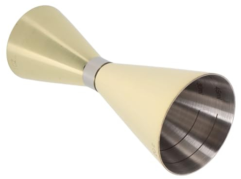 ARTSEWPLY Doseur Cocktail Double Jigger Acier Inoxydable avec Mesures Intérieures Précises pour Barman Professionnel Outil de Mesure Cocktail Japonais Ergonomique et Polyvalent