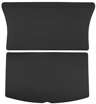 Tapis Coffre Arrière pour Tesla pour Model Y pour Juniper Tapis Coffre Protection Complète des Deux Côtés Coussin Dossier Doublure Chargement(Backrest Pad)