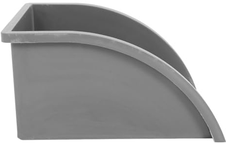 TOBBOMEY Vaschetta Raccogli-Gocce in Plastica Paraspruzzi per Grondaie Grigia Deviatore Acqua Piovana Resistente AI Raggi UV per Giardino e Cortile Dispositivo di Drenaggio per