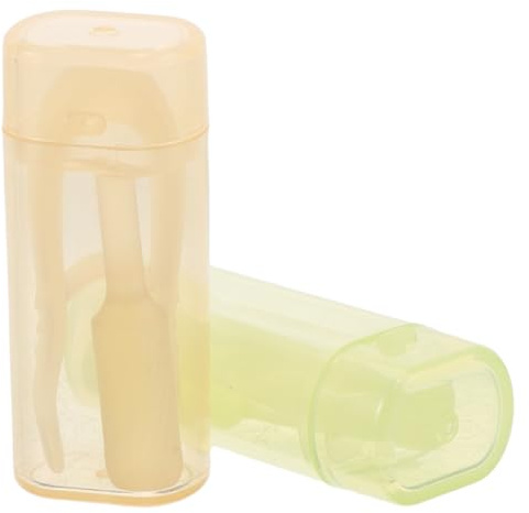 WRITWAA Outil D'insertion Retrait de Lentilles de Contact Souples Kit 2 Pièces avec Pince à Épiler Portable et Ventouse Souple Accessoires pour Lentilles, Hygiène Facile, Usage Quotidien