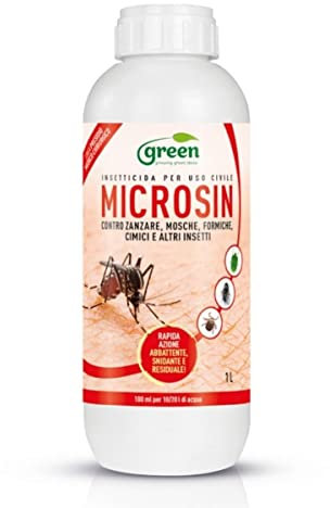 MICROSIN ML. 250 ANTI ZANZARE ZANZARA TIGRE MOSCHE FORMICHE INSETTI