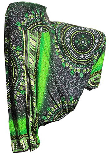 PANASIAM Aladin Pants Maoi 03, Green Tones, L