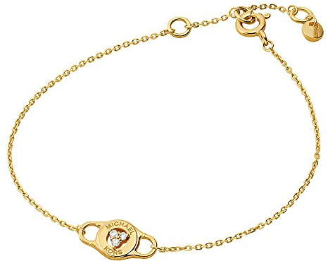 Michael Kors MKC1571AN710 Women's Gold Bracelet, one size, Sterling Silver, No gemstone