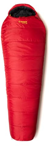Snugpak | Sovsäcken | Basecamp | Sovsäck | Mumieform (vänster dragkedja på sidan, rubinröd)