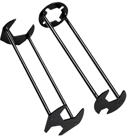 Supertool Kit de llave de lavabo y llave de fregadero multifuncional, llave hexagonal de cuatro mandíbulas, herramientas de extracción de fontanería, llave universal para fregadero de cocina, baño,
