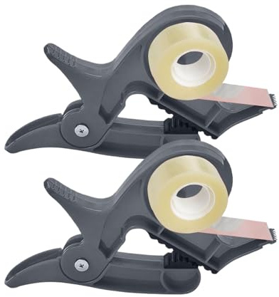 2 Stück Geschenkpapier Schneider Für Rollen, Enkpapier Tischklemme, Geschenkpapier Halterung Für Packpapier Rolle, Tape Abroller, Wrapping Paper Cutter Für Weihnachten, Halloween, Feiertage