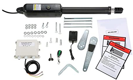 Kit de apertura de portón, Abridor automático de la puerta solar Abre eléctrica adecuado for 400 (kg)