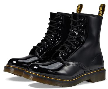 Dr. Martens 1460 Patent Stivaletti, Donna, Nero, 37 EU (4 UK)