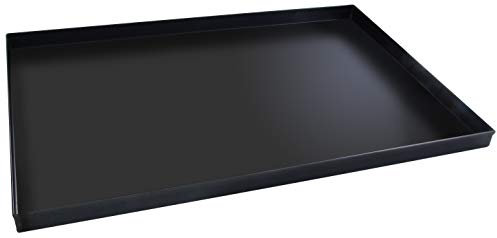 Fm Professional 8714.0 Piastra per Pizzaioli/Pasticceria, Acciaio, Nero, 60 x 40 cm