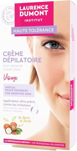 LAURENCE DUMONT Crème Dépilatoire Visage Peau sensible : Peau nourrie et adoucie - 250 mL