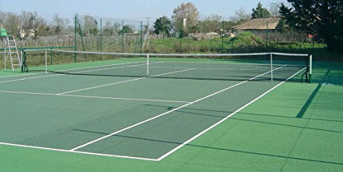 LA RETE Tennis Pesante Cordino mm.4 T028 Nastro in Cotone con 6 Maglie di Rinforzo