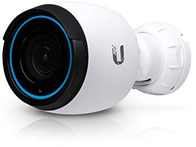 Ubiquiti Networks UVC-G4-PRO IP Surveillance Camera, IP Security Camera for Indoors and Outdoors, Wired, Bullet, for Ceiling and Wall, White