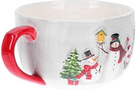 1Stk Tasse Weihnachtsbecher bags präsente weihnachten coffee cup Besteck Weihnachtsfeierzubehör Weihnachtsgeschirr ländlich schmücken Becher trinken Weihnachtsutensilien Keramik