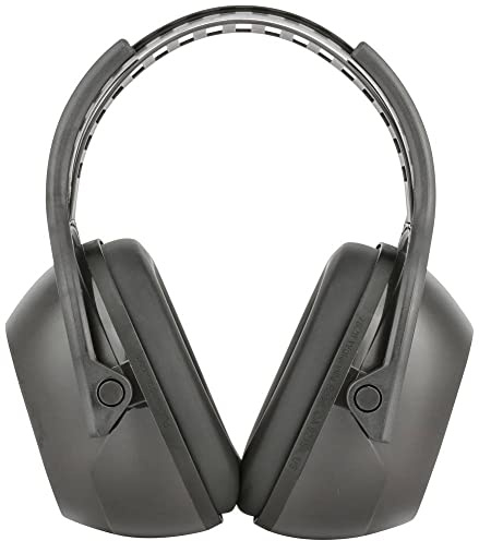Howard Leight VeriShield VS130D Casque Antibruit Passif Serre-Tête Diélectrique, Noir, Taille Unique, Mixte, Grande Ouverture de Coquille, SNR 35 dB, 1035194-VS (1 Pièce)