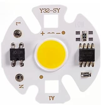 4 Pz COB LED Chip Light 220 V 10 W 50 W 20 W 30 W 3-9 W Rettangolare Chip Lampada Per Faretto Nessun Driver Bisogno FAI DA TE Ha Condotto La Lampada Del Proiettore Y27 Y32,Y32 10 W,220V