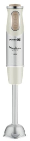 Batidora de mano Moulinex DD655A10 1000W 10 velocidades Tecnología Powelix picadora vaso varillas