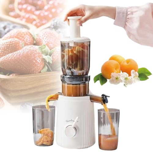 Exprimidor Centrífugo De 250 W con Separación De Jugo, Diámetro De 104 Mm, Automático, para Uso Doméstico, 99% De Pureza, Fácil De Limpiar, para Cítricos, Naranjas Y Frutas