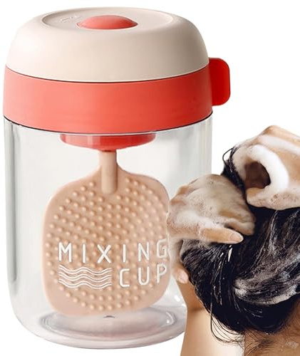 Sionhiuo Shampoo per capelli, schiuma, dispenser di schiuma per shampoo, bottiglia elettrica per bolle, strumenti per la cura della pelle, lavaggio domestico, bellezza per la pulizia, gel doccia da