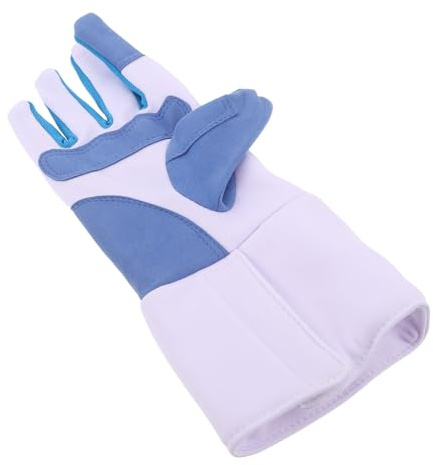Abaodam Moufles D'escrime Antidérapant XXL pour Main Droite, Léger et Rembourré en Nylon, pour Entraînement Sportif Quotidien et Compétition, Confortable et Respirant, Équipement