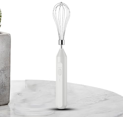 Mixer Elettrico Portatile - Frullini Per Uova A 3 Velocità Con Ricarica USB, Frusta In Acciaio Inossidabile, Frullatore Automatico Multifunzionale, Potente Produttore Di Schiuma | Utensile Da Cucina P