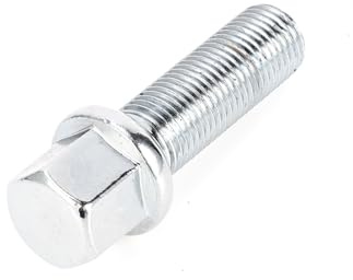 Bulloni cerchioni Compatibile Con VW M14x1,5 Lega Bulloni cerchi in lega argento 40 mm Gambo 10 pezzi