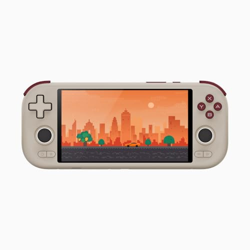MANGMI AIR X Android 14 Retro Handheld Game Console – Qualcomm Snapdragon 662, 5.5 1080P IPS Touchscreen, RGB Hall Effect Joysticks, 5000mAh Battery, 4GB RAM 64GB ROM, Wi-Fi, Bluetooth (Retro GB)