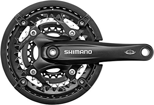 Shimano FC-T521 3x10-fach Kurbelgarnitur, Black, 170 mm