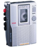 Sony Standard Cassette Voice Recorder TCM210DV