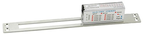 Tubayia - Apriporta elettrico NO/NC, 12 V, per porta in legno, porta in metallo, porta in PVC, ecc. (#NC,2)