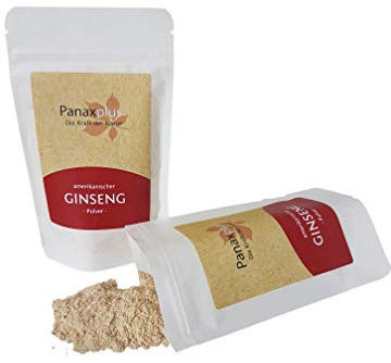 Amerikanischer Ginseng, Ginsengpulver - 100% reiner Ginseng, keine Zusatzstoffe, von PANAXPLUS (100g)