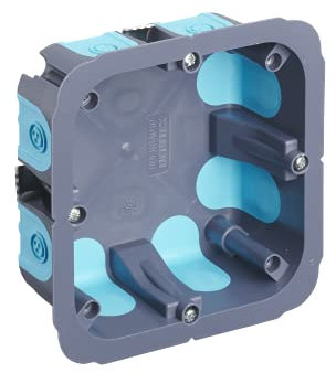 Caja de derivacion empotrada STOPAIR Multimat + tapa 100x100/P40