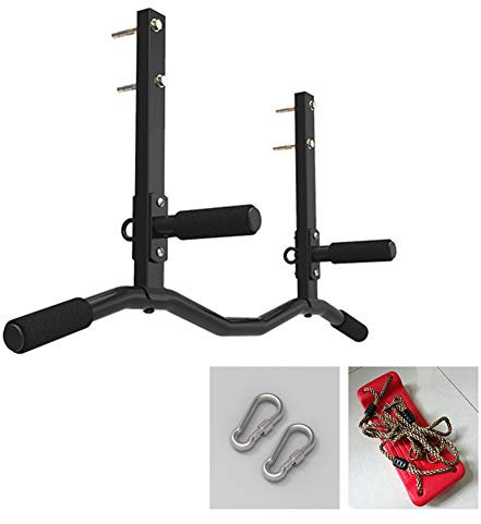 Pull-Up Bars AGYH Wall-mounted Horizontal Bar-swing, Corridor Garage Steel Pull-ups, Home Gym Exercise Equipment, Load 250kg, Black