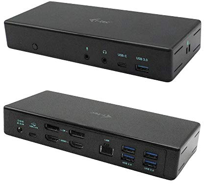 I TEC USB-C QUATTRO DISPLAY DOCKING STATION WITH POWER DELIV