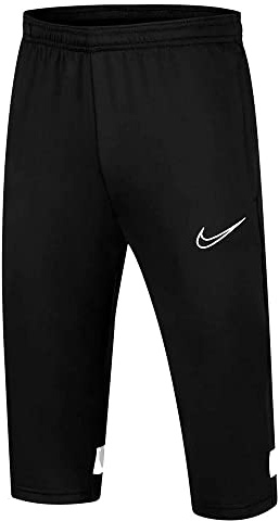 Nike CW6127 Pantalon de survêtement - Garçon - Noir/blanc - S / 128 - 137 cm