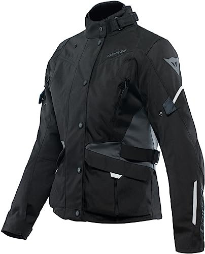 Dainese Tempest 3 D-Dry Giacca tessile da donna Nero/Grigio 40