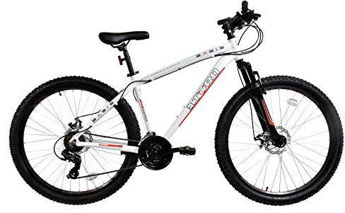 Basis El Toro Hardtail Mountain Bike, 27.5 Wheel - White/Red