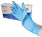Supreme TTF Blue Nitrile Disposable Gloves Non Latex powder Free Ambidextrous Box of 100 (300 Gloves (3 Boxes), Medium (Size 8))