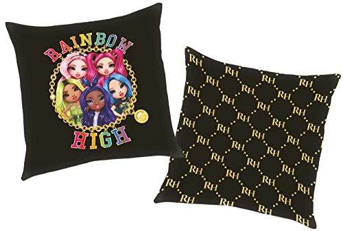 Beauty | Rainbow High | 40 x 40 cm | Kinder Deko-Kissen | Wende-Motiv
